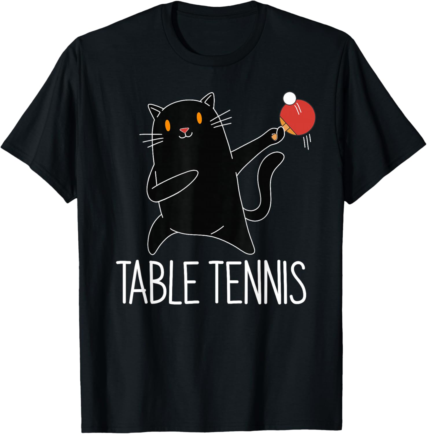 Table Tennis Outfit - Футболка для настольного тенниса Black Cat
