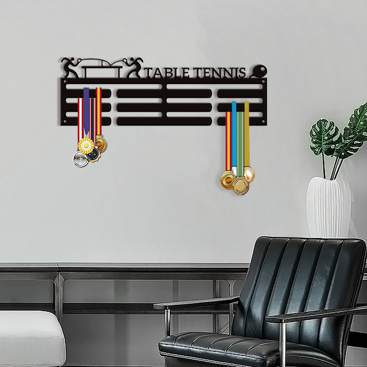 Table Tennis Athlete - Интересный персонализированный предмет декора: Настенная подставка