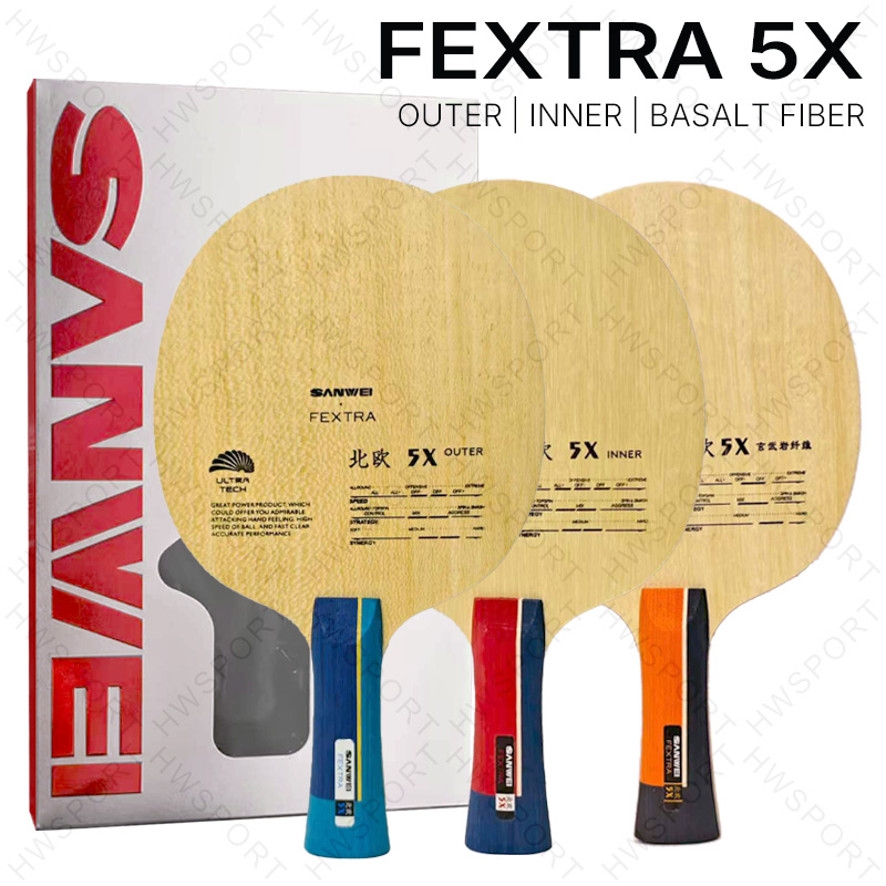 Table Tennis Review - Лезвие для настольного тенниса SANWEI FEXTRA