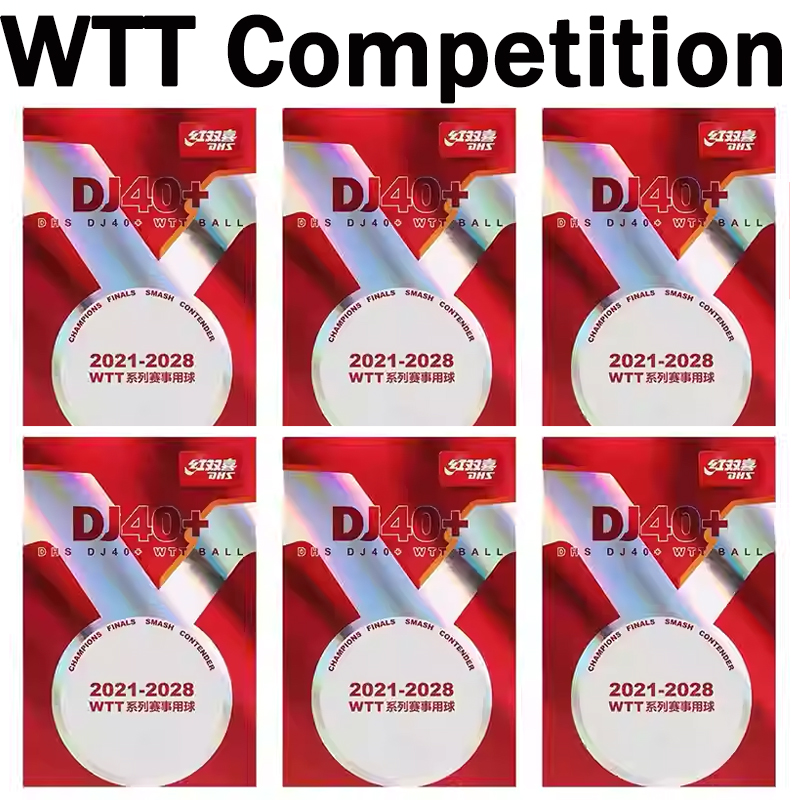 Table Tennis Athlete - Профессиональные теннисные шарики DHS DJ40+ WTT