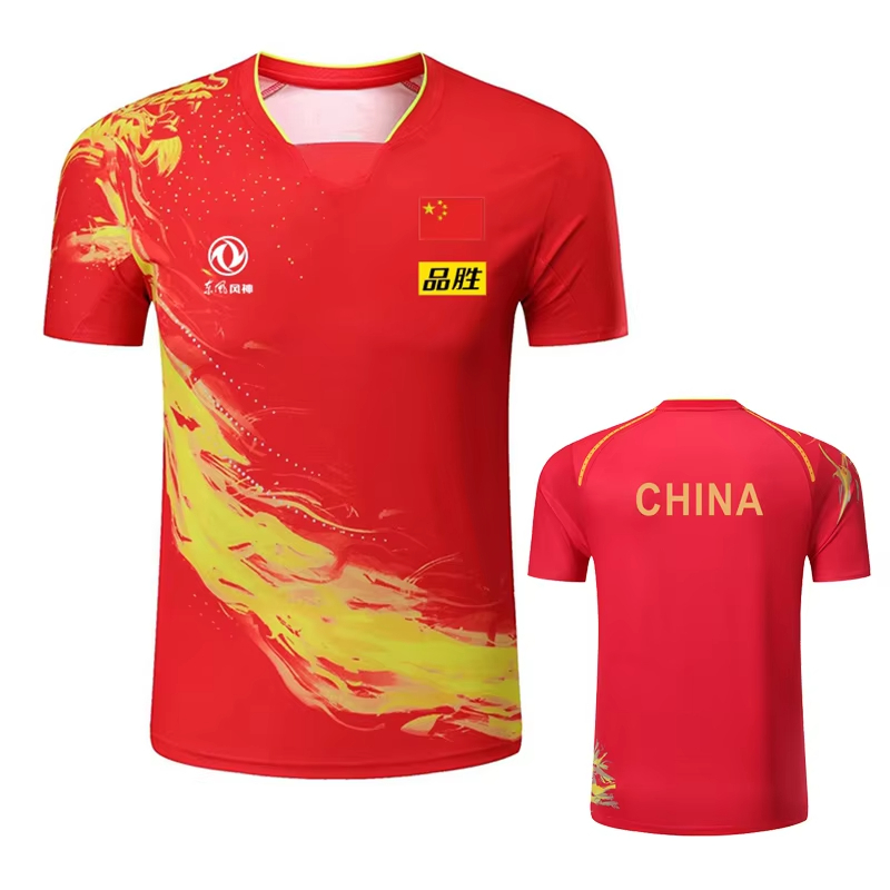 Футболка с принтом китайского  – обзор и цена Table Tennis Outfit