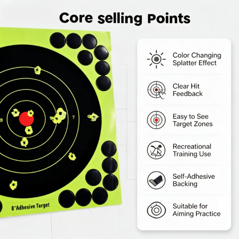 50/100/150/200/250 шт. Цветные – обзор и цена Practice Target Board