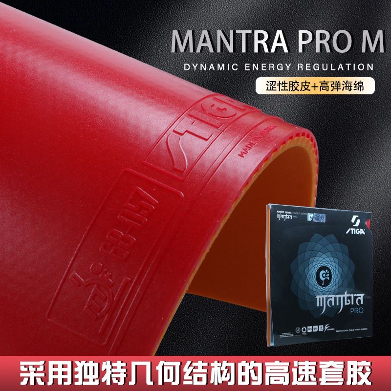 STIGA MANTRA PRO M/H XH Резино – обзор и цена Table Tennis Review