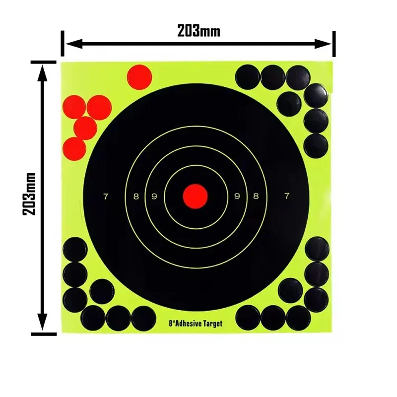 2W-100 шт. 8-дюймовые самоклея – обзор и цена Practice Target Board